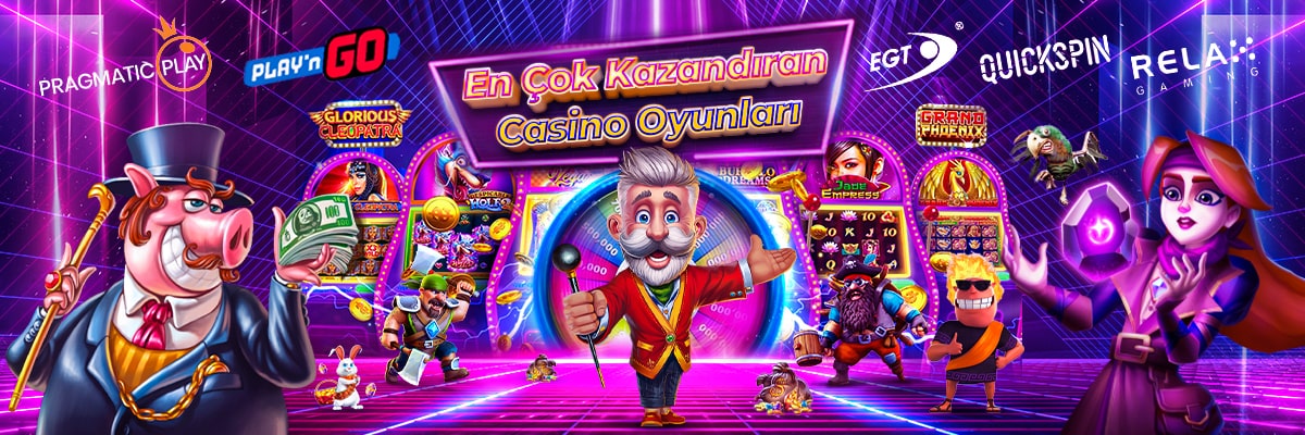 En Çok Kazandıran Slot Oyunları 2022