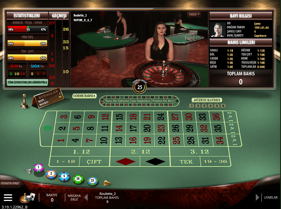 Microgaming Canlı Rulet