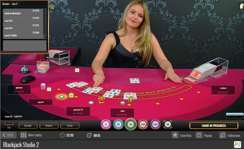 portomaso live casino black jack